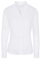 ETERNA LANGE MOUW BLOUSE MODERN CLASSIC JAQUARD WIT MET RELIËF