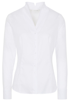 ETERNA LANGE MOUW BLOUSE MODERN CLASSIC JAQUARD WIT MET RELIËF