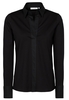 ETERNA LANGE MOUW BLOUSE MODERN CLASSIC JERSEY ZWART UNI