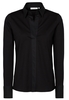 ETERNA LANGE MOUW BLOUSE MODERN CLASSIC JERSEY ZWART UNI