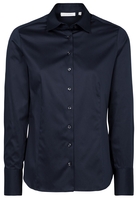 ETERNA LANGE MOUW BLOUSE MODERN CLASSIC MARINEBLAUW UNI
