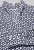 ETERNA LANGE MOUW BLOUSE MODERN CLASSIC NAVY / WIT PRINT