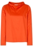 ETERNA LANGE MOUW BLOUSE MODERN CLASSIC ORANJE UNI