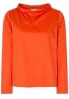 ETERNA LANGE MOUW BLOUSE MODERN CLASSIC ORANJE UNI