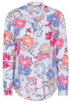 ETERNA LANGE MOUW BLOUSE MODERN CLASSIC POPELINE KLEURRIJK PRINT