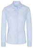 ETERNA LANGE MOUW BLOUSE MODERN CLASSIC POPELINE LICHTBLAUW UNI