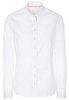 ETERNA LANGE MOUW BLOUSE MODERN CLASSIC POPELINE WIT UNI