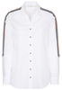ETERNA LANGE MOUW BLOUSE MODERN CLASSIC POPELINE WIT UNI