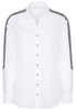 ETERNA LANGE MOUW BLOUSE MODERN CLASSIC POPELINE WIT UNI
