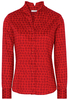 ETERNA LANGE MOUW BLOUSE MODERN CLASSIC ROOD PRINT