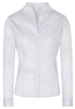 ETERNA LANGE MOUW BLOUSE MODERN CLASSIC SLIM FIT GRIJS-WIT PRINT