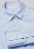ETERNA LANGE MOUW BLOUSE MODERN CLASSIC SLIM FIT LICHTBLAUW UNI