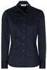 ETERNA LANGE MOUW BLOUSE MODERN CLASSIC SLIM FIT MARINEBLAUW UNI