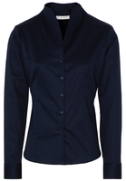 ETERNA LANGE MOUW BLOUSE MODERN CLASSIC SLIM FIT MARINEBLAUW UNI