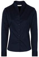 ETERNA LANGE MOUW BLOUSE MODERN CLASSIC SLIM FIT MARINEBLAUW UNI