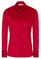 ETERNA LANGE MOUW BLOUSE MODERN CLASSIC SLIM FIT ROOD UNI