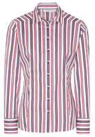 ETERNA LANGE MOUW BLOUSE MODERN CLASSIC SLIM FIT STRETCH