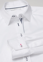 ETERNA LANGE MOUW BLOUSE MODERN CLASSIC SLIM FIT WIT UNI