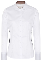 ETERNA LANGE MOUW BLOUSE MODERN CLASSIC SLIM FIT WIT UNI