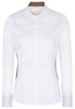 ETERNA LANGE MOUW BLOUSE MODERN CLASSIC SLIM FIT WIT UNI