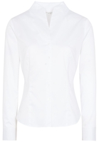 ETERNA LANGE MOUW BLOUSE MODERN CLASSIC SLIM FIT WIT UNI