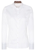 ETERNA LANGE MOUW BLOUSE MODERN CLASSIC SLIM FIT WIT UNI