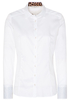 ETERNA LANGE MOUW BLOUSE MODERN CLASSIC SLIM FIT WIT UNI