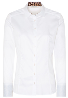 ETERNA LANGE MOUW BLOUSE MODERN CLASSIC SLIM FIT WIT UNI