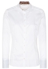 ETERNA LANGE MOUW BLOUSE MODERN CLASSIC SLIM FIT WIT UNI