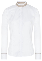 ETERNA LANGE MOUW BLOUSE MODERN CLASSIC SLIM FIT WIT UNI