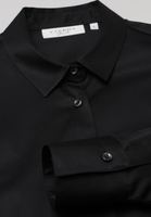 ETERNA LANGE MOUW BLOUSE MODERN CLASSIC SLIM FIT ZWART UNI