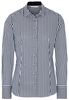 ETERNA LANGE MOUW BLOUSE MODERN CLASSIC STRETCH MARINE / WIT GESTREEPT