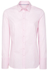 ETERNA LANGE MOUW BLOUSE MODERN CLASSIC STRETCH ROSE / WIT GESTREEPT
