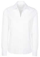 ETERNA LANGE MOUW BLOUSE MODERN CLASSIC STRETCH WIT UNI