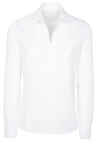 ETERNA LANGE MOUW BLOUSE MODERN CLASSIC STRETCH WIT UNI