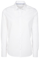 ETERNA LANGE MOUW BLOUSE MODERN CLASSIC STRETCH WIT UNI