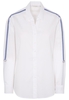 ETERNA LANGE MOUW BLOUSE MODERN CLASSIC STRETCH WIT UNI