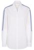 ETERNA LANGE MOUW BLOUSE MODERN CLASSIC STRETCH WIT UNI