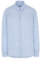ETERNA LANGE MOUW BLOUSE MODERN CLASSIC UPCYCLING SHIRT OXFORD