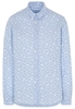 ETERNA LANGE MOUW BLOUSE MODERN CLASSIC UPCYCLING SHIRT OXFORD