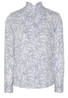 ETERNA LANGE MOUW BLOUSE MODERN CLASSIC WIT PRINT