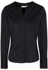 ETERNA LANGE MOUW BLOUSE MODERN CLASSIC ZWART UNI