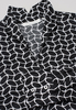 ETERNA LANGE MOUW BLOUSE MODERN CLASSIC ZWART/WIT PRINT