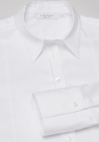 ETERNA LANGE MOUW BLOUSE SLIM FIT SLIM FIT WIT UNI