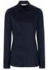 ETERNA LANGE MOUW BLOUSE VOOR LANGE VROUWEN MODERN CLASSIC SLIM FIT