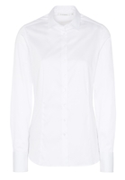 ETERNA LANGE MOUW BLOUSE VOOR LANGE VROUWEN MODERN CLASSIC WIT UNI