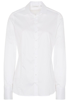 ETERNA LANGE MOUW BLOUSE VOOR LANGE VROUWEN MODERN CLASSIC WIT UNI