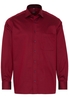 ETERNA LANGE MOUW OVERHEMD COMFORT FIT BAKSTEENROOD MET RELIËF