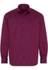 ETERNA LANGE MOUW OVERHEMD COMFORT FIT BORDEAUX MET RELIËF