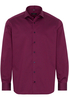 ETERNA LANGE MOUW OVERHEMD COMFORT FIT BORDEAUX MET RELIËF